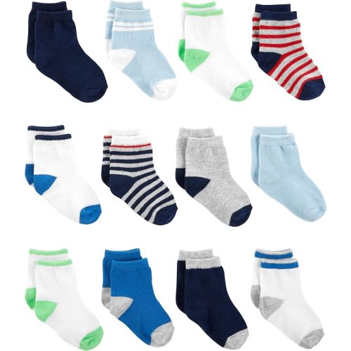 Simple Joys by Carter's baby-boys 12-pack Neutral Sock Low