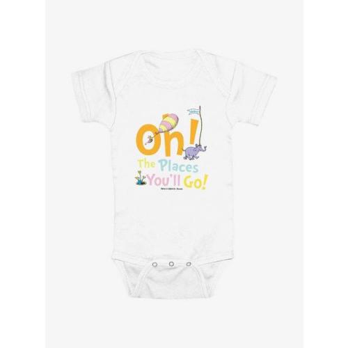 Dr. Seuss Going Places Infant Bodysuit - WHITE | BoxLunch