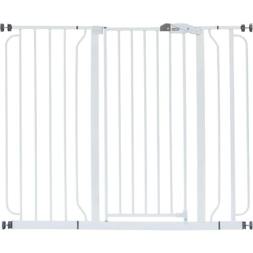 Regalo Safety 36" Extra Tall and 49" Wide Baby Gate for Doorways & Bottom of Stairs, Pressure Mounted Walk Through Baby Gate for Toddlers & Pets, Tested & Safe, American Designed, American Owned