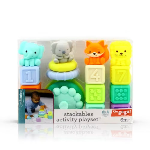 Infantino Stackable Activity Playset