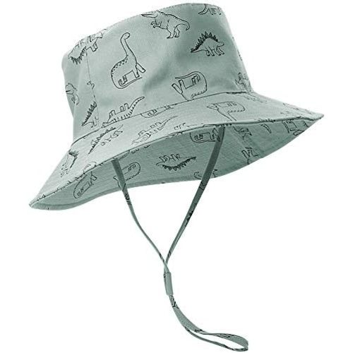 ORVINNER Baby Sun Hat Cotton, Toddler UPF 50+ Sun Protection Beach Bucket Hat Kids Boys Girls Wide Brim Summer Play Hat