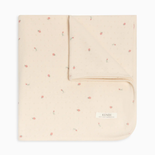 Pointelle Swaddle Blanket