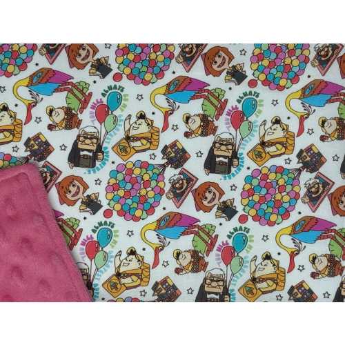 Disney Pixar UP Blanket: Custom Minky, Cotton Baby Blanket