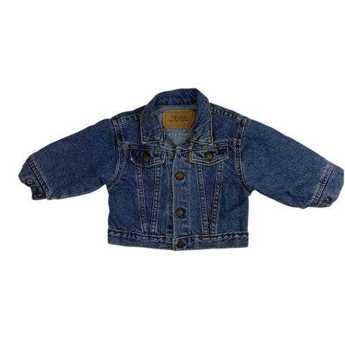 Levi's Little Levi's Orange Tab Denim Trucker...