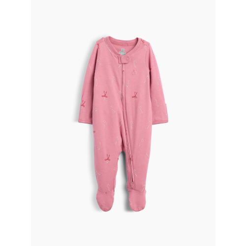 Baby Organic Cotton Footed One-Piece