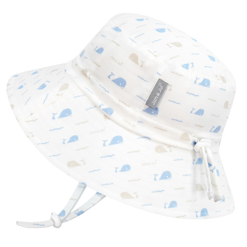 Kids Cotton Bucket Hats | Whale Tales