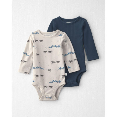 Baby 2-Pack Organic Cotton Bodysuits - Little Planet | Carter's