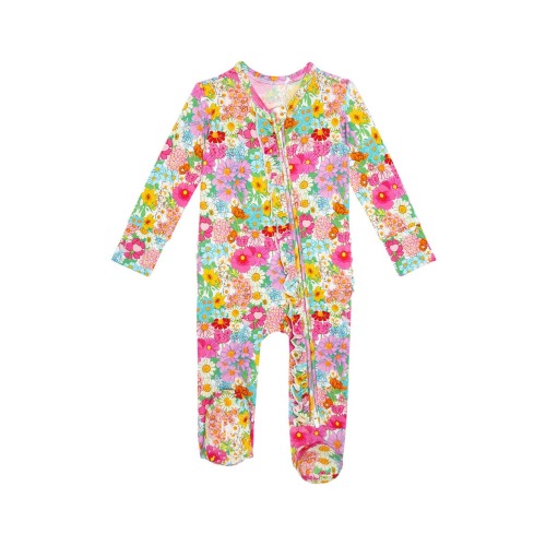 Ruffle Fitted Footie Pajamas
