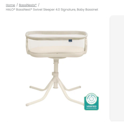 HALO® BassiNest® Swivel Sleeper 4.0 Signature, Baby Bassinet