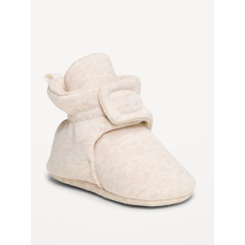 Jersey-Knit Booties for Baby
