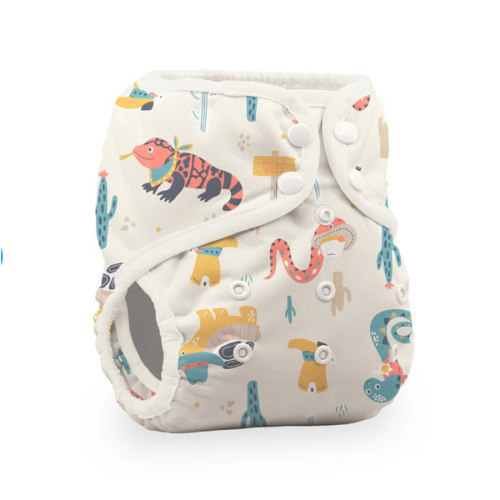 Thirsties One Size Pocket Cloth Diaper | Customizable Absorbency + Fit
