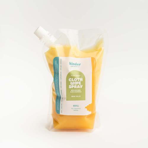 Cloth Wipe Spray: Soothing Aloe and Calendula
