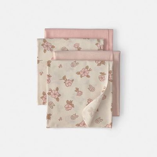 Baby Carter's 4-Pack Floral Receiving Blankets