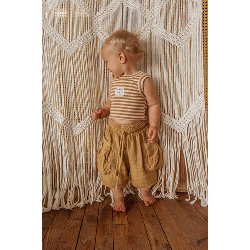 Mini Moonstone Joggers: Organic Cotton Bamboo