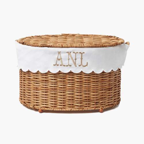 Isabella Rattan Basket (Small)