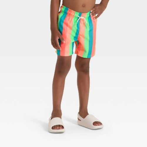 Toddler Boys' Striped Swim Shorts - Cat & Jack™