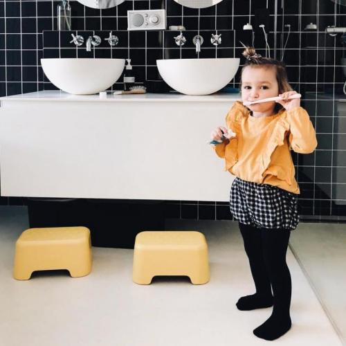 Kids Step Stool - Lemon
