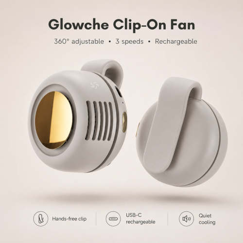 Glowche Portable Clip-On Fan