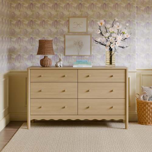 Babyletto Swell 6-Drawer Wide Assembled Dresser (56") - Retail Exclusive