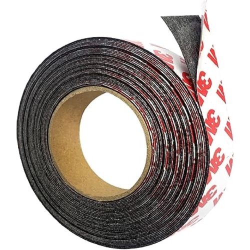 Anisotropic Magnetic Tapes with Adhesive 1/2" x 30 Feet (Self-Matched Magnet Strips),Thickness 1/24",Must Haves for Crafts