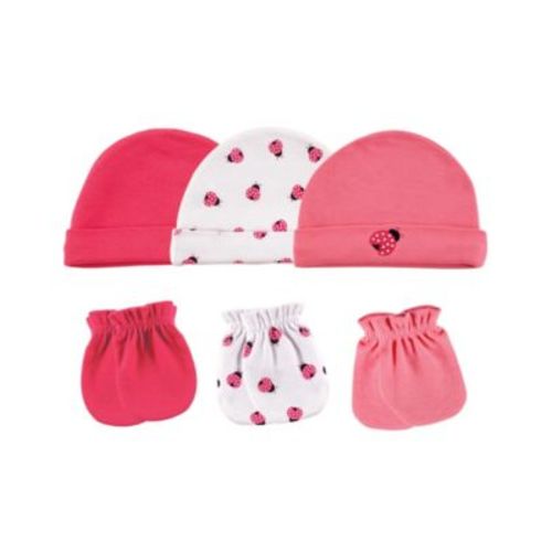 6Pk Cap and Scratch Mitten Set