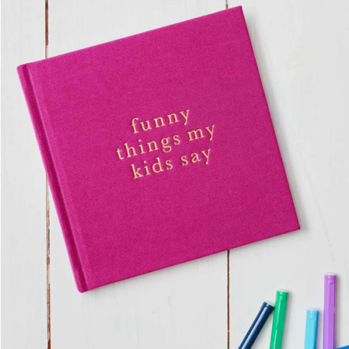 Funny Things My Kids Say Journal - Magenta - Write To Me US