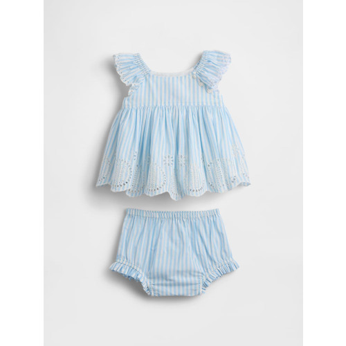 Baby Eyelet Outfit Set