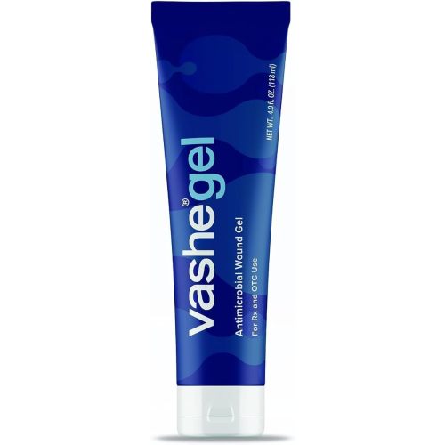 Vashe Wound Gel 4 oz – Hypochlorous Acid (HOCl) Hydrogel for Minor Cuts, Scrapes, Burns & Sunburn – Cleanses, Moistens & Relieves Itch and Pain