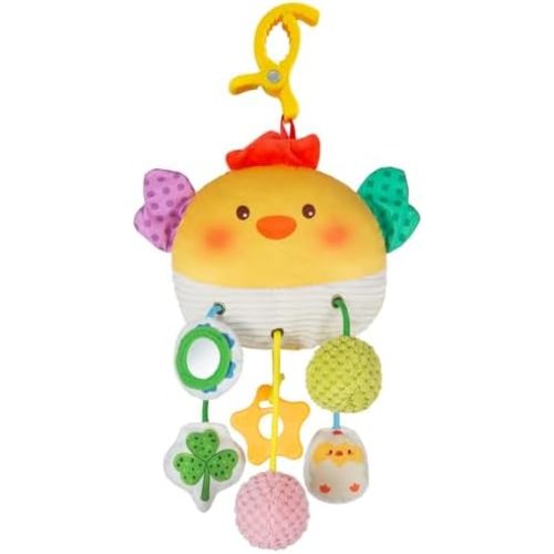 Lynncare Car Seat Toy, Stroller Toy with a Convenient Clip