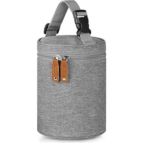 Accmor Breastmilk Cooler Bag, Insulated Baby Bottle Cooler Tote Bags, Baby Bottle Warmer Cooler Bag, Baby Bottle Bag Great for Nursing Mom Daycare