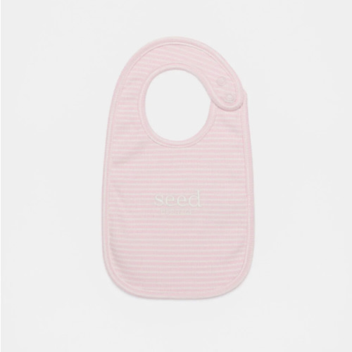 Core Rib Logo Bib | Posie Stripe | Seed Heritage