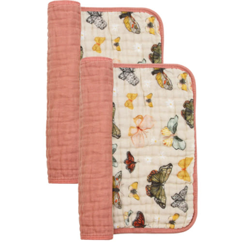 Cloud Muslin™ Burp Cloth 2 Pack - Amelia/Rose