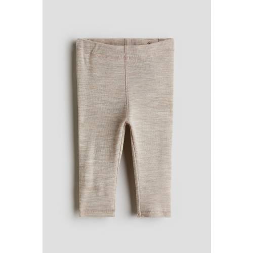MERINO WOOL JERSEY LEGGINGS