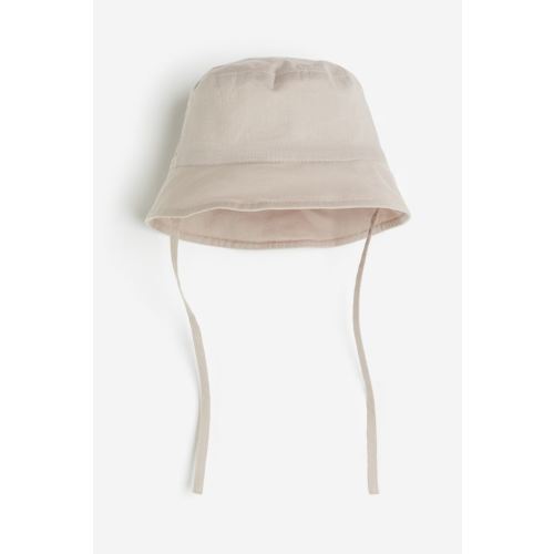 Cotton Sun Hat, Taupe