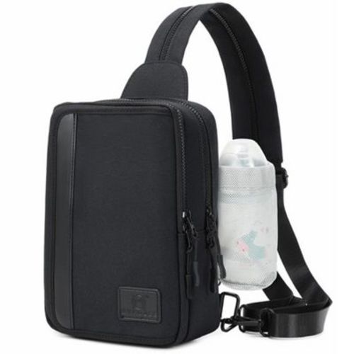 Crossbody Sling Bags for Women Men 2 in 1 Diaper Bag Backpack Purse with Wipes Pouch