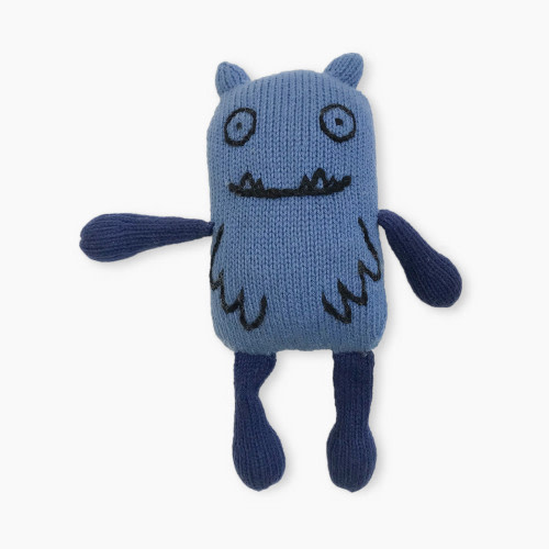 Finn + Emma Organic Cotton Rattle Buddy - Winston The Monster