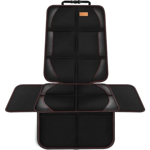 Bacgnyer Car Seat Protector, 1 Pack, Thickest Padded 600D Fabric Padding, Waterproof, Durable, Anti Slip Backing, Child Seat Protection, Suitable for Babies, Toddlers, Children