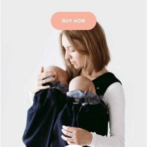 The Weego TWIN Baby Carrier