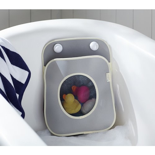 Skip Hop Gray Tubby Bath Toy Organizer