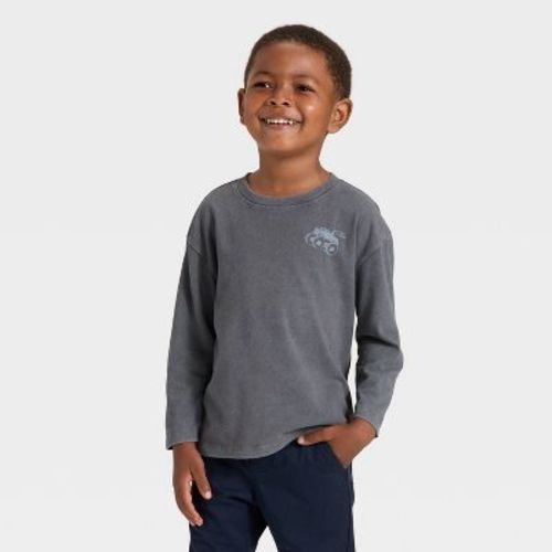 18M Toddler Boys' Long Sleeve Oversized T-Shirt - Cat & Jack™