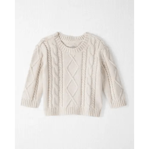 Baby Organic Cotton Cable Knit Sweater - Little Planet | Carter's