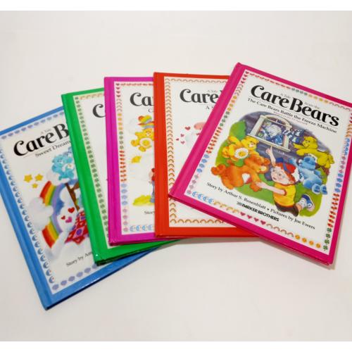 5 Care Bears Children's Books-1983-84-Vintage Children's Books-1980's Nostalgia -Care Bear Collectables-Care Bear Gifts