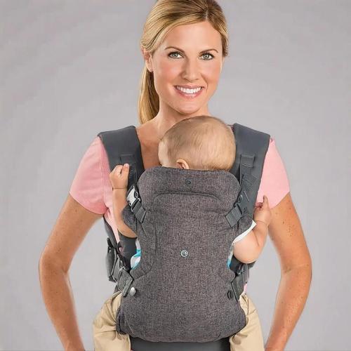 Ergonomic Baby Carrier Strapless, Breathable Carrier, Reversible - TikTok Shop