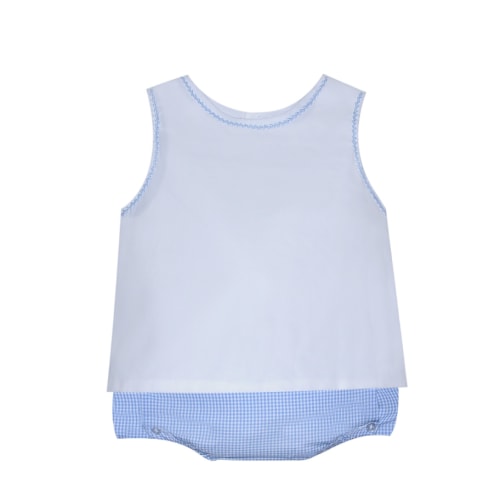 Gingham Bailey Diaper Set