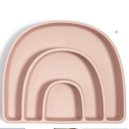 Rainbow Plate – Ava & Oliver