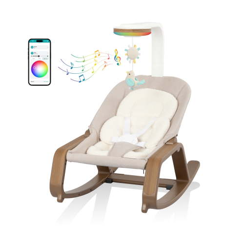 Evenflo Lyra 2-in-1 Infant to Toddler Rocker (Coastal Coffee) - Walmart.ca