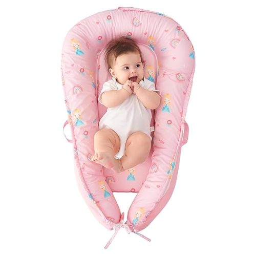 Viviland Baby Lounger Snuggle Me Lounger Fits 0-24 Months Newborn Infant Babies, Butterfly