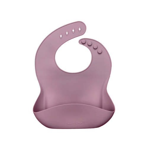 Silicone Bib - Dusty Mauve
