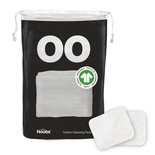 Love Noobs Baby Cotton Pads for Diaper Change, 60 Count, Ultra Soft Extra Large Cotton Pads