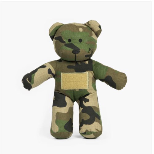 Tactical Teddy® | Woodlands Camouflage Teddy Bear | Tactical Baby Gear